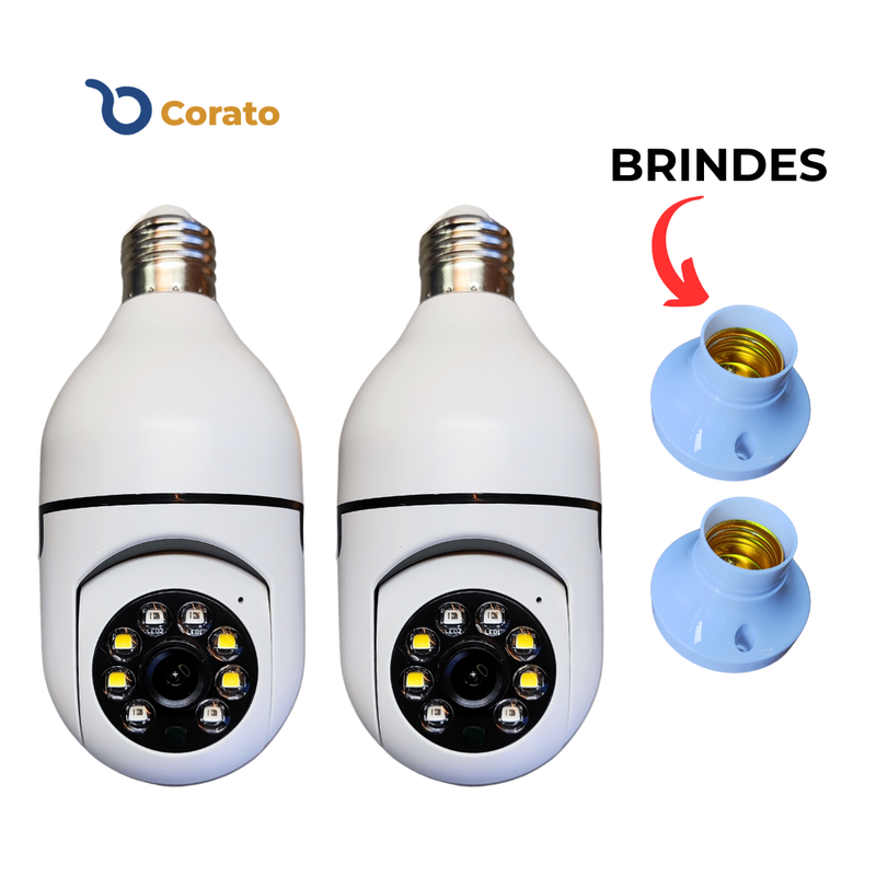 Câmera Giratória 360° Wifi - COMPRE 1 LEVE 2