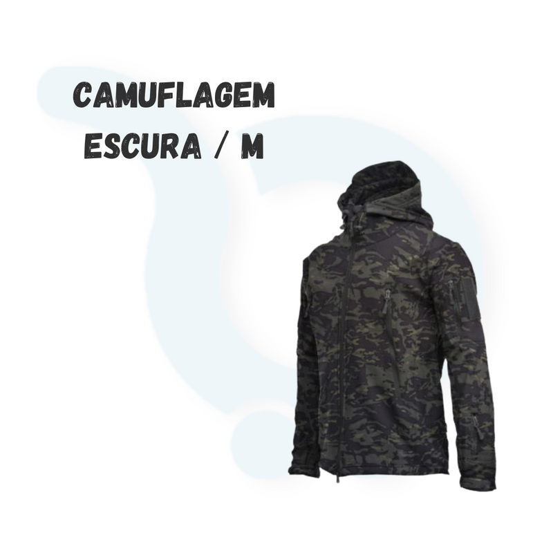 Jaqueta Militar Impermeável Unissex