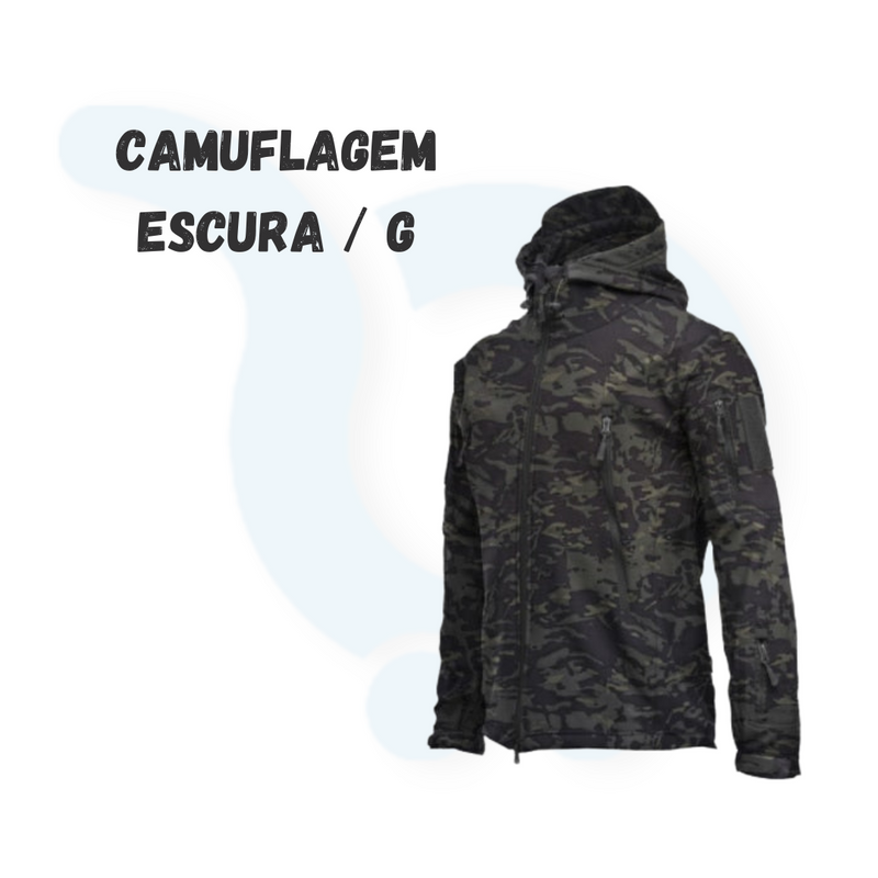 Jaqueta Militar Impermeável Unissex