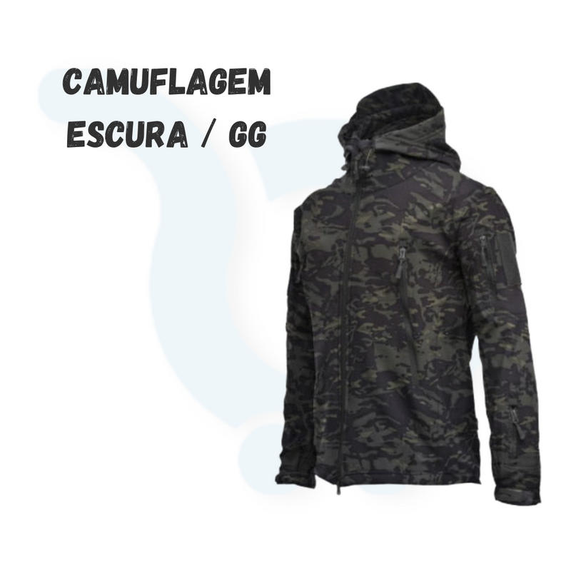 Jaqueta Militar Impermeável Unissex